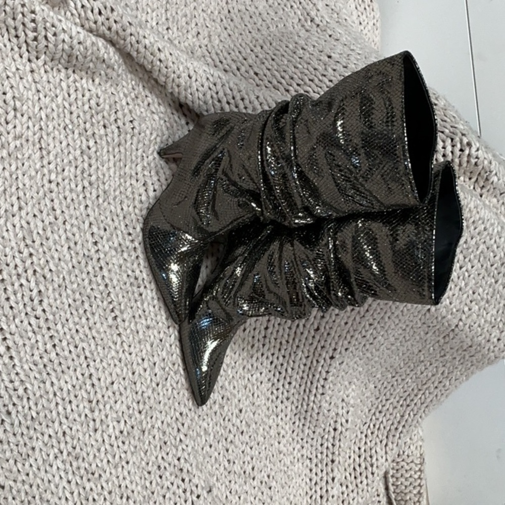Marc Fisher Black Heeled Boots
